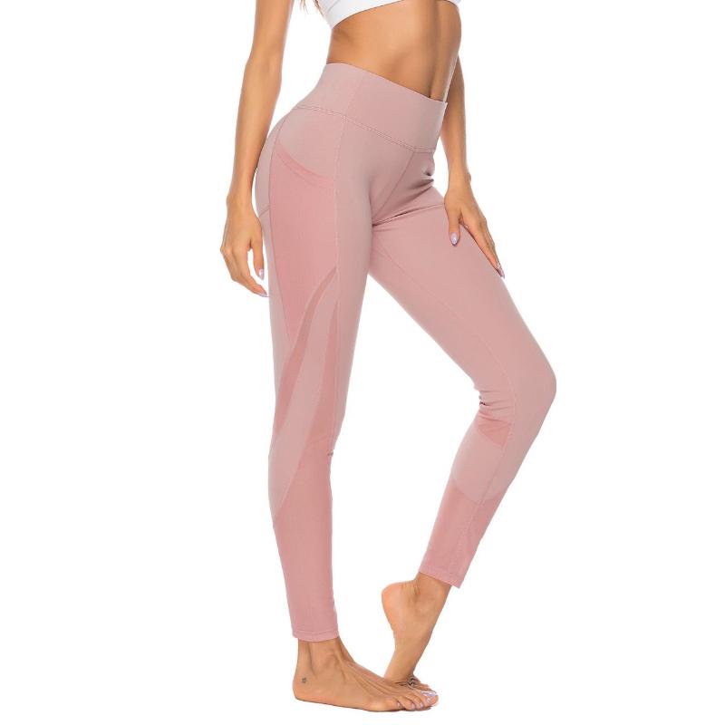 pink exercise pants