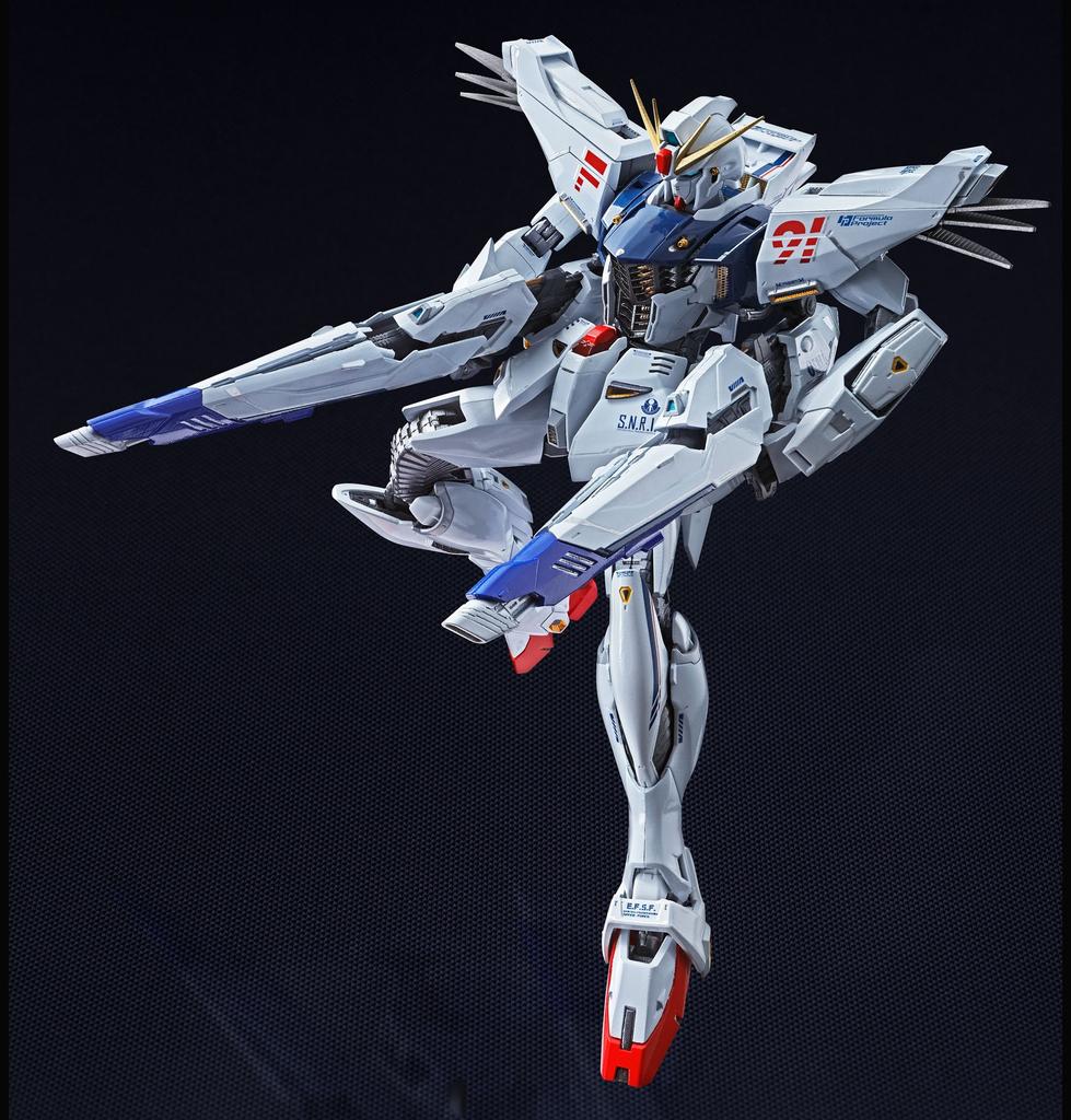 TAMASHII NATIONS METAL BUILD Mobile Suit Gundam F91 Gundam F91 aproximativ 170mm ABS&PC&PVC&diecast figurină mobilă pictată