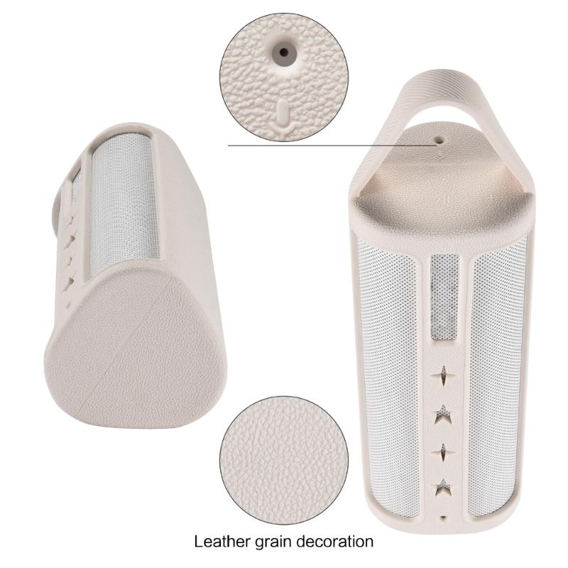 Silikonowe Etui Pokrowiec dla Roam 2/Roam Bezprzewodowy Głośnik Przenośny Kompatybilny z Bluetooth Pokrowiec z Karabinkiem do Podróży