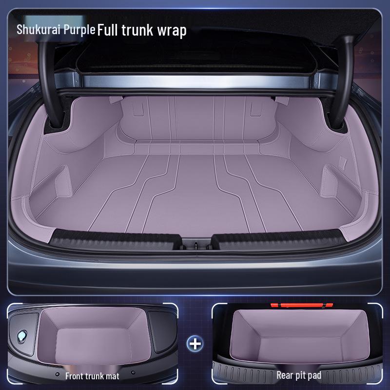 Deep Blue L06 Full Coverage Trunk Mat for 26 New Model Cars - Interior Accessories