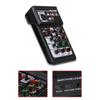 3 Channel Sound Mixer BT Digital Stereo Sound Board Console System DSP Scene Effect with Track Record Soundcard OTG
