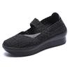 2022 Summer Women's Breathable Elastic Band Hand-Woven Casual Sports Flats