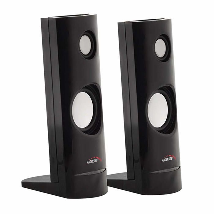 Haut-parleurs - Audiocore - AC870 - USB 2.0 - 8 Watts - Son Stéréo Clair