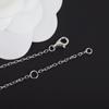 2023 Trend Brands Party Jewelry Hollow Camellia Pendant Sliver Zircon Necklaces For Women Exquisite Flowers Luxury Charms