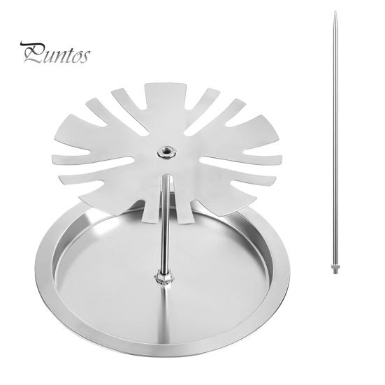 

Подставка для куриных ножек и крылышек с поддоном для сбора жира, жаровня из нержавеющей стали, держатель для ножек, для гриля в помещении и на открытом воздухе, необходимое условие для сочных куриных ножек A