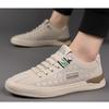 Fashion New Designer Cow Leather Platform Men's Sneakers Fashion Soft-soled Sports Board Shoes Men Spring Autumn Zapatos De Hombre