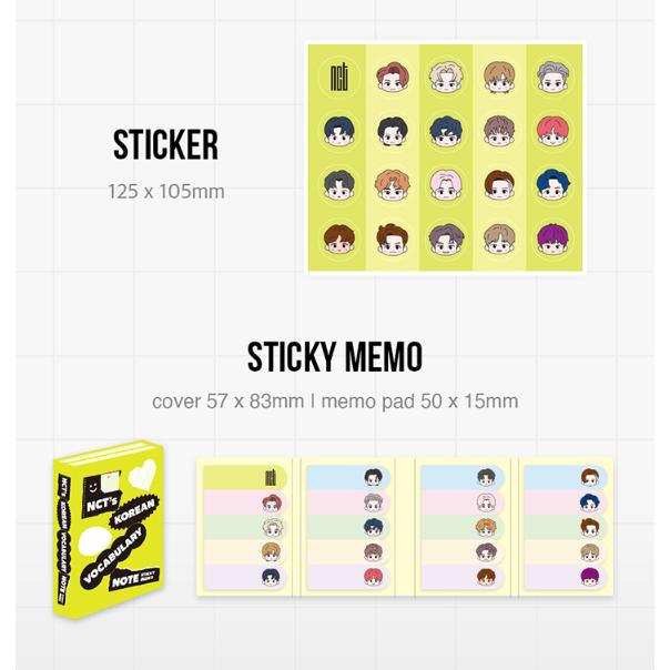 NCT 127 NCT's Korean Vocabulary Note