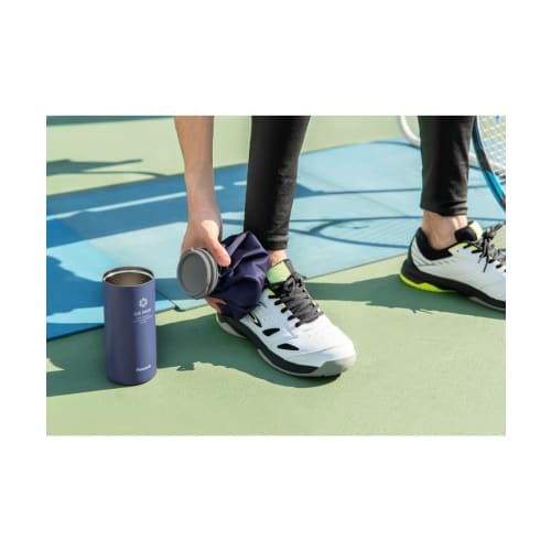 The-peacock Thermos Industry (The-peacock) Peacock Ice Pack (Cloth Ice Bag Type) with Vacuum Insulation, Keeps Drinks Cold, Heat Protection, and Featu