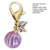 Keychain Pendant Easy To Use Mini Compact Translucent Texture Sugar Beads Design Keychain with Lobster Clasp Backpack Accessory