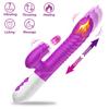 Thrusting Rabbit Vibrator for Women, Stimulator Sex Toys with 10 Tongue Licking Vibration & 3 Telescopic Modes & Heating Function