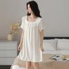 Women's Loose Summer Nightgown: Short Sleeve, Cool & Lightweight Plus Size Pajama Dress for Moms