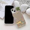 Creative Love Graffiti Makeup Mirror iPhone16Pro Mobile Phone Case Apple 15/14promax Protective Case