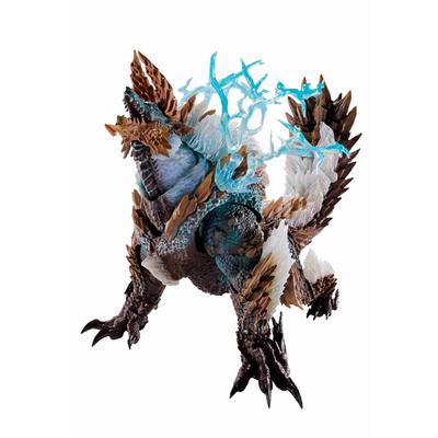 TAMASHII NATIONS S.H.MonsterArts Monster Hunter Zinogre -20-års Jubilæum- 11" Malet Action Figur PVC & ABS