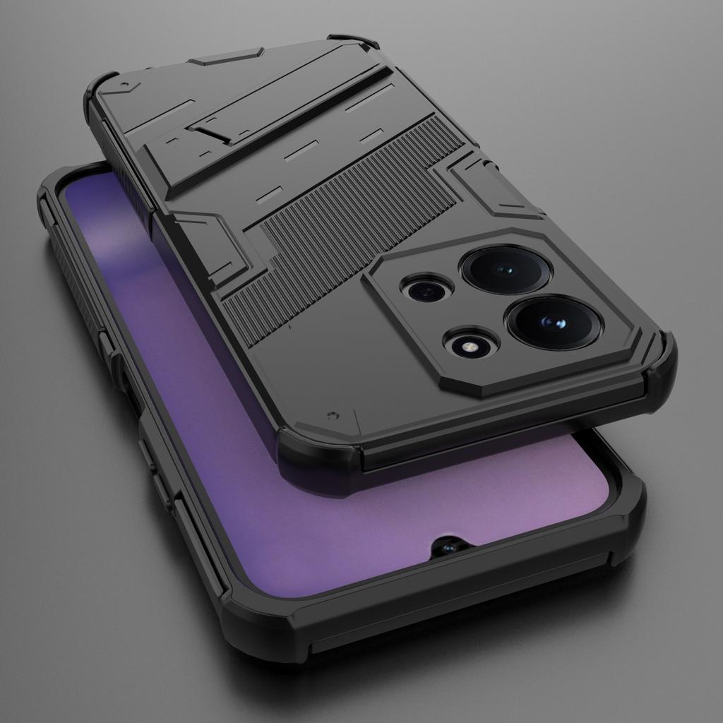 For Xiaomi Redmi 15C 4G Case For Case for Redmi 15C 5G Punk Stlye Phone Holder Protective Armor Bumper Cover Xiaomi Redmi 15C 5G