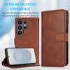 2 in1 Detachable Cards Solt Wallet Leather Flip Case For Samsung S26 Ultra S25 Plus S24 S23 A55 A15 A16 kickstand Magnetic Cover