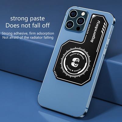 Wiederverwendbare Magnetische Saug Handy Kühlerplatte Kühler Kühlkörper Erweiterte Kühlfläche Ultradünner Kühlender Abstrahlaufkleber