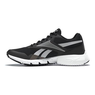 Ztaur Run Sport Simple Mesh Fabric Synthetic Leather Low Top Marathon Running Shoes Unisex Sneakers Black Gray G57776