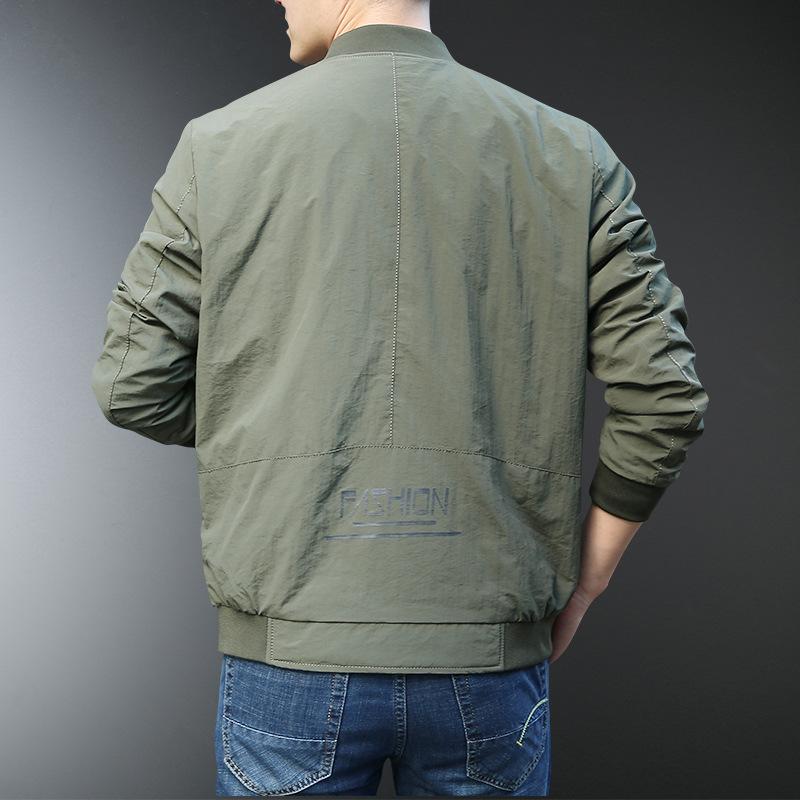 Spring And Autumn Korean Men's Jacket Outdoor Leisure Sports Baseball Collar Jacket