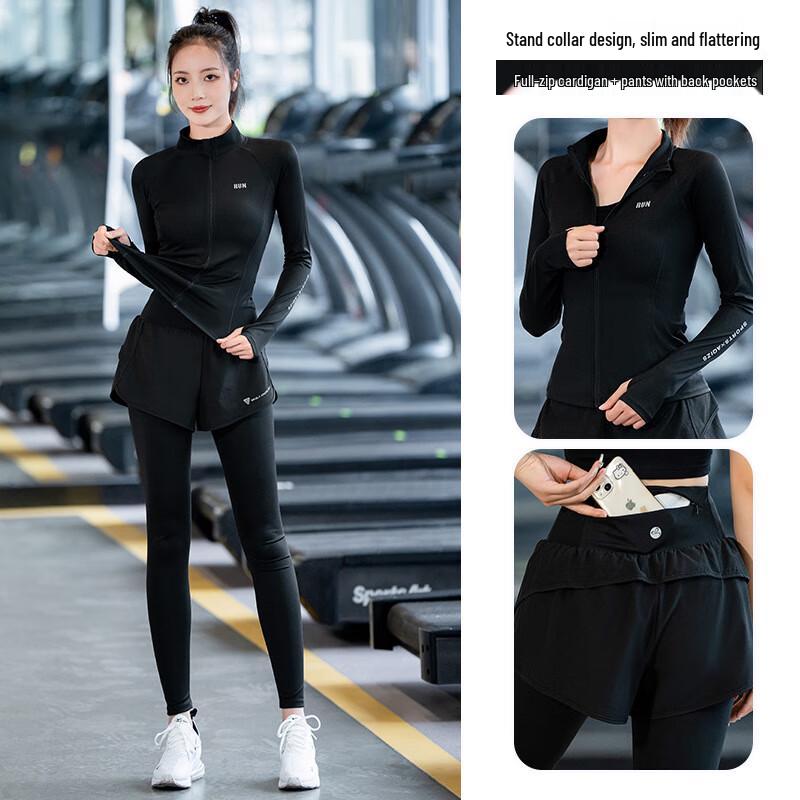 WEZHO Women's Long-Sleeve Sports Suit