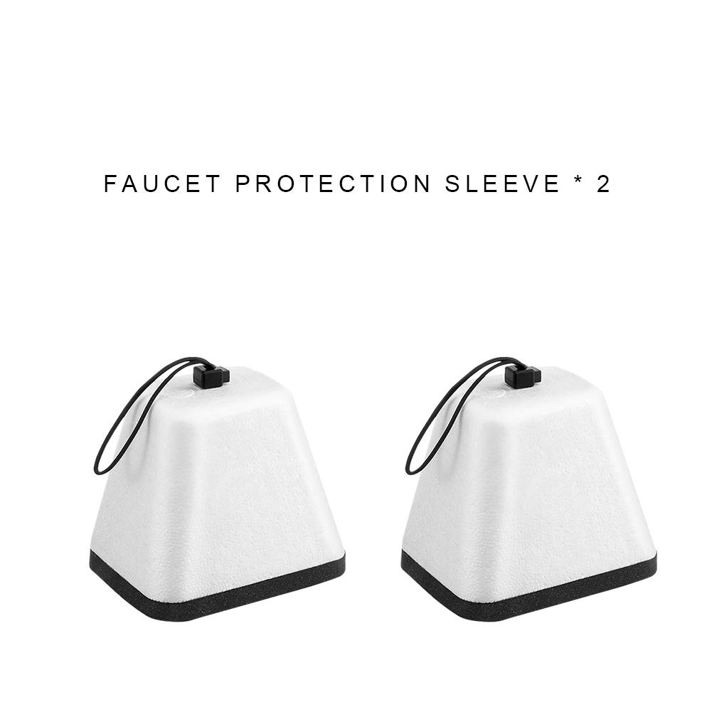 1/2/4Pcs Hose Bib Cover Universal Foam Faucet Cover Outdoor Faucet Cover Freeze Proof Spigot Covers for Winter Cold Weather