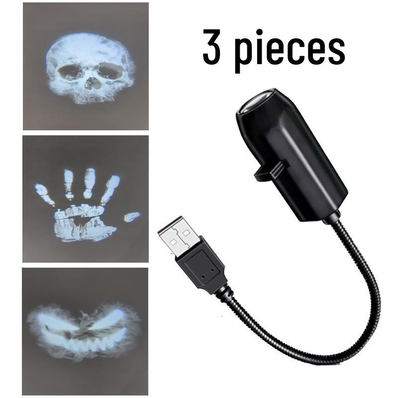 Sternenhimmel LED Nachtprojektor: 360° Drehendes Mondlicht