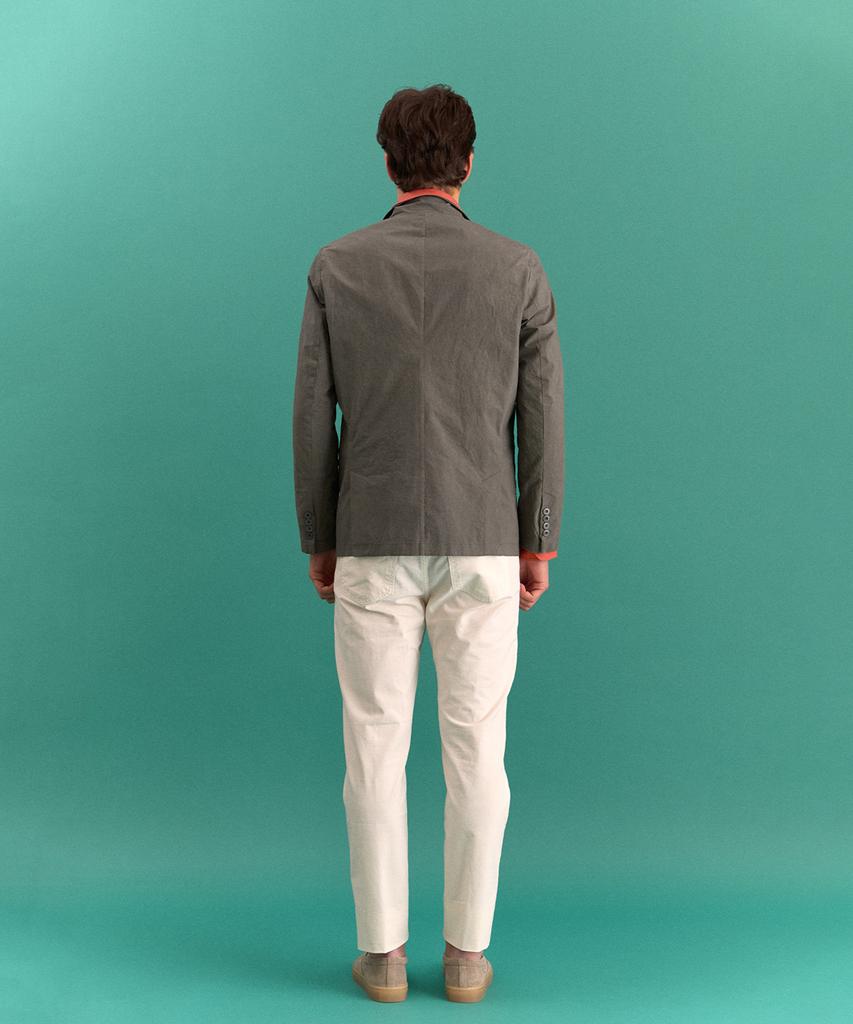 Panicale Charcoal Plant-Dyed Cotton Jacket
