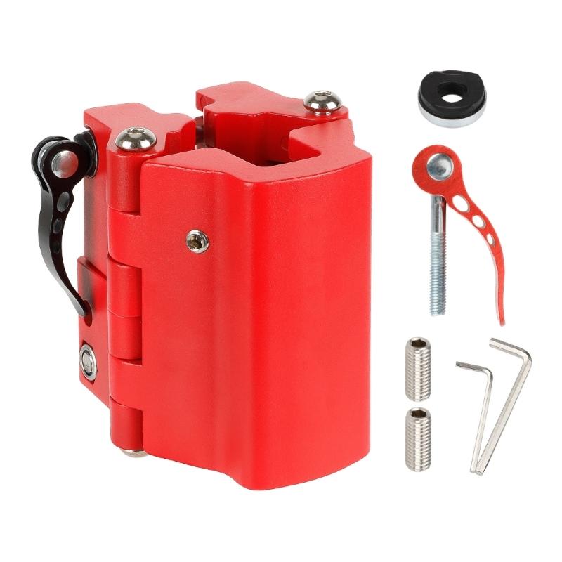 Stable Folding Scooters Clamps Quickly Install Electric Scooter Brackets Commuters Scooters Accessory