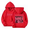 Kids Long Sleeve Letter Print Hooded Sweatshirt Pullover