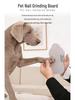 Pet Nail Sandboard: Dog & Cat Nail File, Trimmer, Grinder & Scraper