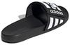 adidas Neo Adilette Comfort Adj Amarillas Cruzadas Negras Blancas Chanclas Unisex 'Negro Blanco' FY3037