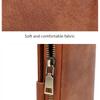 Multifunctional Women's Wallet Retro Oil Wax Leather Long Wallet Simple Large Capacity Card Bag