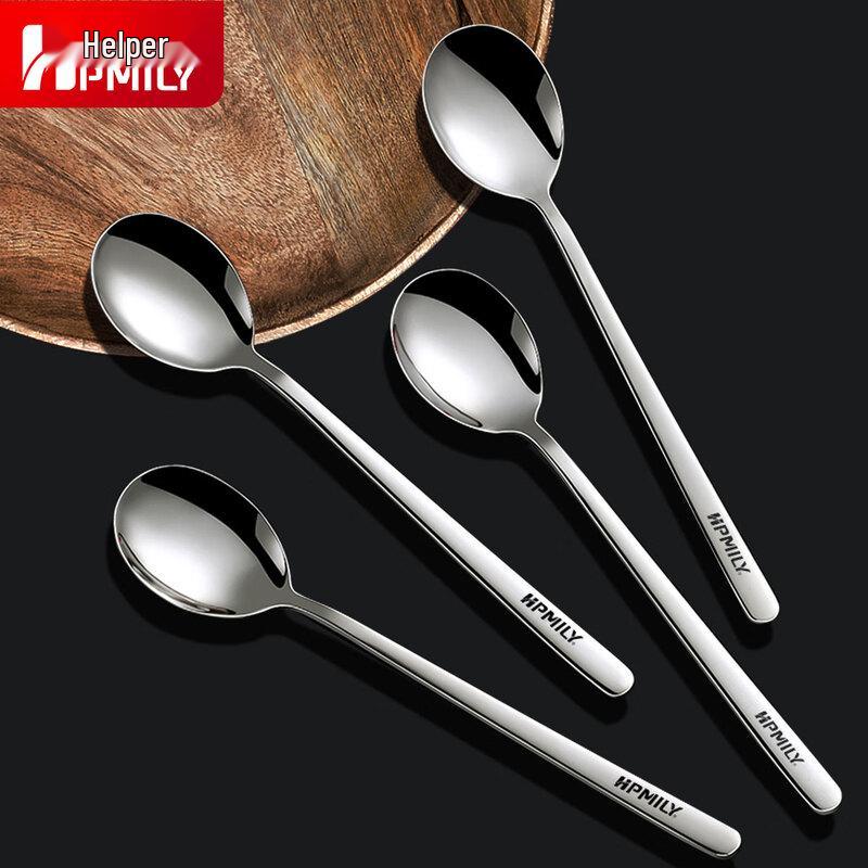 304 Stainless Steel Long Handle Spoons Set