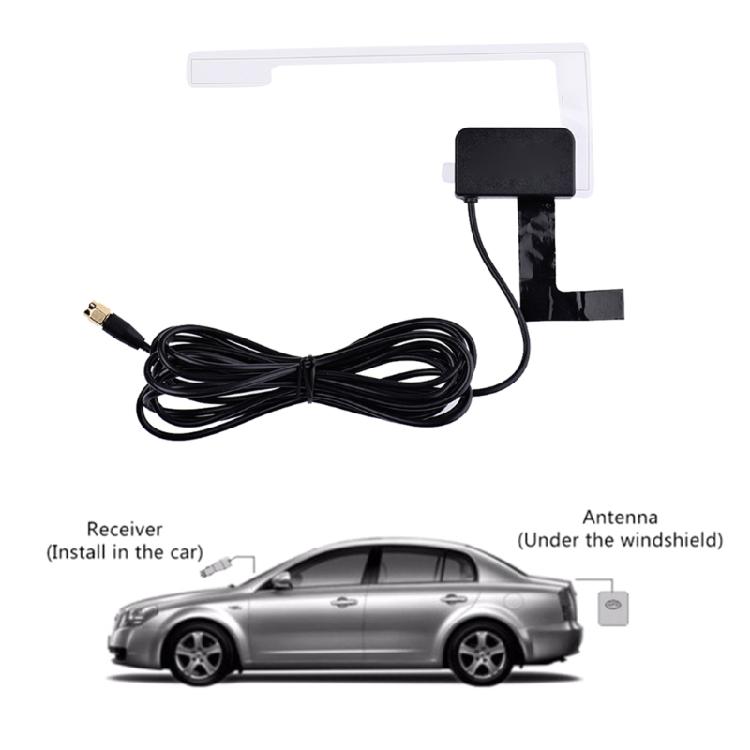 Car Radio Tuner DAB+ Receiver Stereo Receiver DAB+ Antenna with USB Adapter DAB+ Dongle Universal