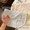 Female Spring Cotton 10A Antibacterial Extension Crotch High Split No Trace Breathable Briefs