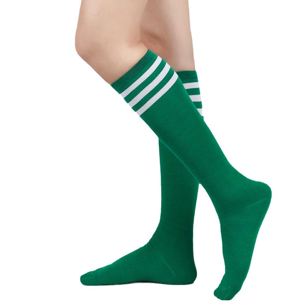 Black White Striped Long Socks Women Sexy Over Knee Thigh High Socks Over The Knee Stockings Ladies Girls Warm Long Tube Socks