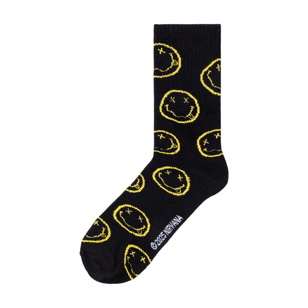 Nirvana Mens Logo Calf-Length Socks (Pack of 3)