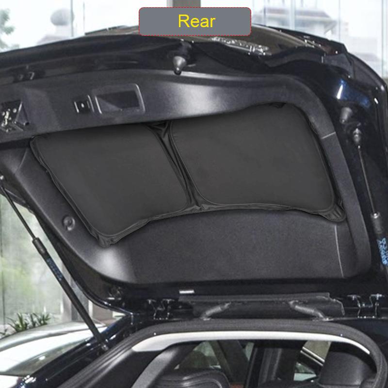 Car Black Window Privacy Sunshade For MAZDA CX-30 DM 2019-Present Auto Anti-UV Heat Insulation Protect Cover Interior Accessory