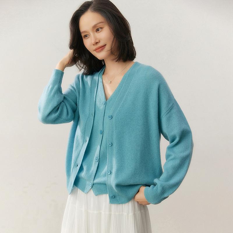 Qinghe 100% Pure Cashmere Women's Sweater - Ultra Soft Luxury Winter Pullover