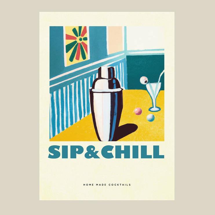 Poster e Stampa su Tela Pittura di Sprite del Succo Cartone Animato per Decorazione Club Bar Negozio Pittura Arte per la Casa Decorazione Murale Pittura