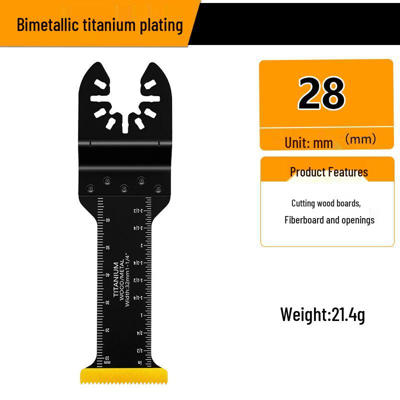 Universal Multifunctional Oscillating Saw Blade for Woodworking and Grinding