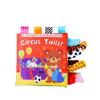 Animals Tail Baby Cloth Book Sound Paper Baby Early Learning Toy Kids Cloth Book  Learning Cognize