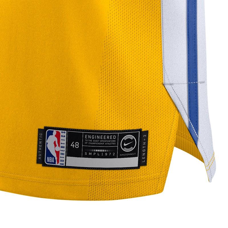 Nike NBA Player Edition Jersey Golden State Warriors - Curry Men Tops Yellow AT9842-728