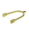 Traditional U Shape English Equestrians Spurs Light Weight Design With Zincs Alloy Construction For Horseback Training