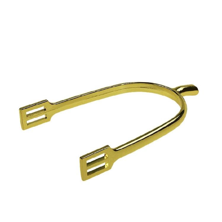 Traditional U Shape English Equestrians Spurs Light Weight Design With Zincs Alloy Construction For Horseback Training