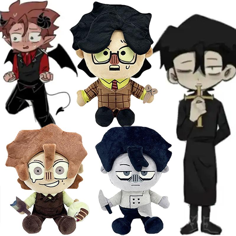 

25cm Rody Dead Plate Plush Toys Deadplate Stuffed Doll Dead Trigger Plushie Figure Anime Peluche Pillow Birthday Christmas Gifts коричневий