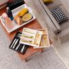 5Pcs 1/12 Dollhouse Tableware Sundries Storage Tray Table Drawer Storage Case Dressing Desk Jewelry Stationery Organizer