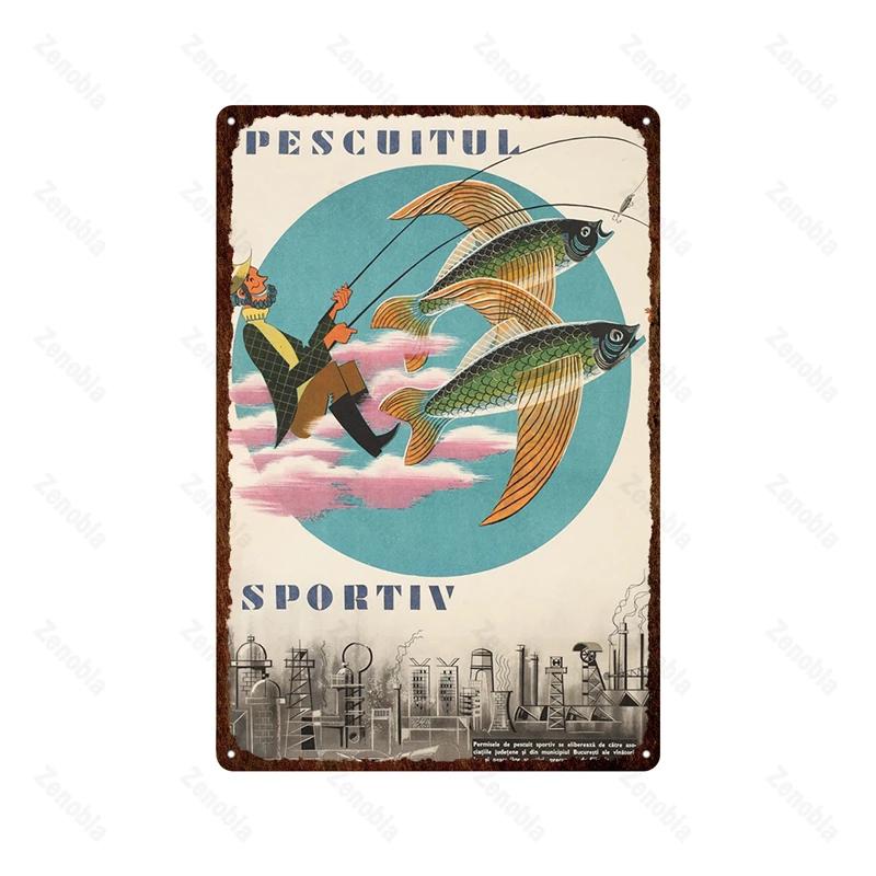 Paris Roma England City Metal Sign Vintage Metal Plaque Travel Tin Poster Scenic Decor for Bar Home Wall Decor Landscape Plat