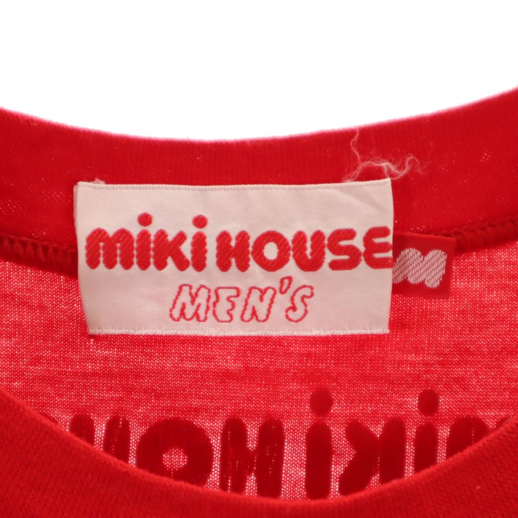 MIKIHOUSE Made In Japan Short Sleeve T-shirt M Red Men's Used