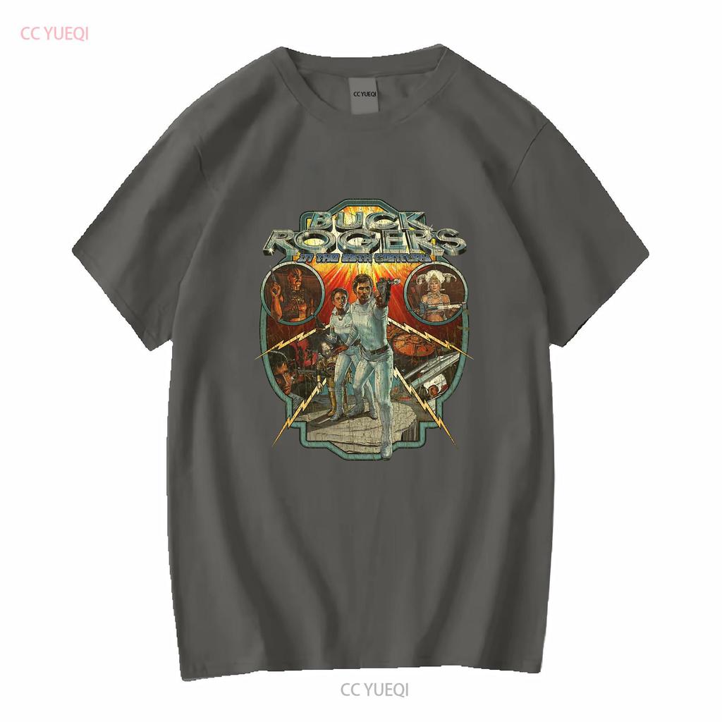 Buck Rogers in the 25th Century 1979 Vintage Mens T Shirt long or short sleeves vintage Washed Versatile Stretched fashion