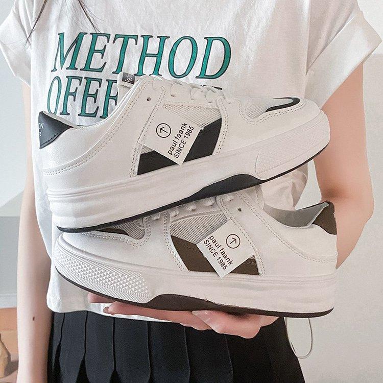 Wholesale White Shoes for Women  Spring and Summer New Mesh Breathable Lightweight Student Casual Ladies Sneaker